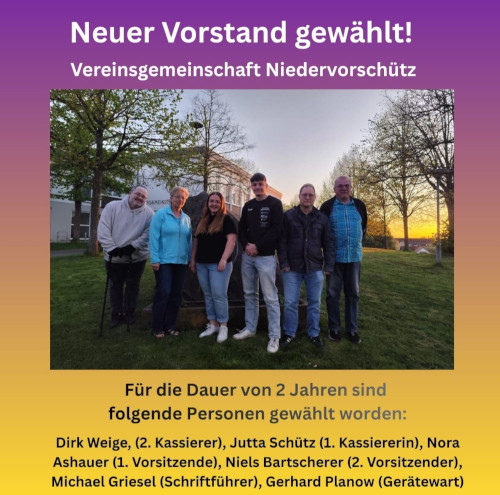 Vorstand der Vereinsgemeinschaft
